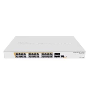 สวิตช์เครือข่าย Mikrotik CRS328-24P-4S+RM รุ่นใหม่ ของแท้ 24 พอร์ต Poe Gigabit พร้อมระบบจัดการการกำหนดเส้นทาง CRS328-24P-4S+RM - Product Image 1