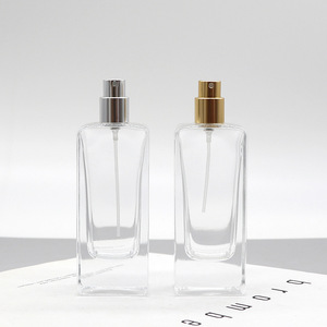 Flacon de parfum en verre pulvérisé à l'air comprimé de 50 ml, emballage de luxe personnalisé en gros avec étiquette adhésive - Product Image 4