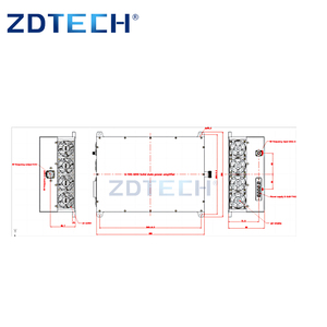 Bộ khuếch đại công suất băng rộng công suất cao thương hiệu ZD 6-18GHz 50W - Product Image 3