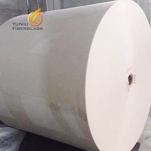 Fabricación de buena calidad de tapete de tejido para techar tapete de superficie de fibra de vidrio