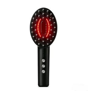 Cepillo de Masaje Capilar LED y de Luz Azul Más Vendido, Peine de Masaje EMS para Cuero Cabelludo, Anticaída y Alisador de Cabello - Product Image 1