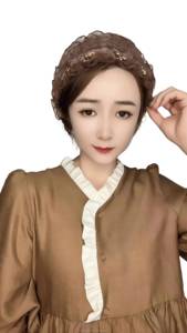 Latest design solid color breathable eco-friendly suitable for Malaysian women, scarf, hat, Muslim inner cap, lace headscarf - Product Image 2