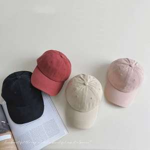 Casquettes pour tout-petits de haute qualité 100% coton, casquettes de sport pour garçons, broderie personnalisée, casquettes pour enfants, boucle en métal, casquette de baseball à 6 panneaux pour enfants - Product Image 2