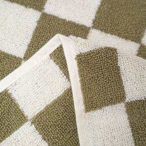 Telo Mare <span class=keywords><strong>Grande</strong></span> e Confortevole in Cotone 100% a Scacchi, Morbido e di Alta Qualità per Piscina - Product Image 4