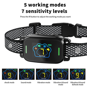 <span class=keywords><strong>Collar</strong></span> antiladridos recargable con pantalla a Color de nuevo lanzamiento, collares de Control, <span class=keywords><strong>collar</strong></span> antiladridos para perros - Product Image 2