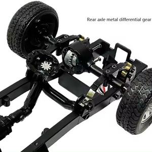 Nuevo WPL D62 1/16 2.4G 4WD RC Crawler Car RTR Buggy Eléctrico a Escala Completa con Luces LED, Camioneta Todoterreno - Product Image 4