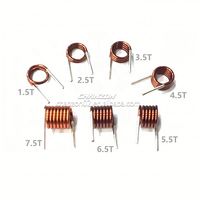 Inducteur de bobine de noyau d'air de fil à haute fréquence 10NH 15NH 19NH 20NH 27NH 29NH 42NH 52NH 140NH 146NH 220NH 10000NH Inductance d'arrêt
