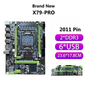 Placa Base FEIFAN X99 X79 LGA2011-3 Xeon E3/E5 V2-V4 DDR3/DDR4 M.2 NVMe USB3.0 Micro-ATX para Escritorio, 256GB, Chipset X79 X99 S - Product Image 2