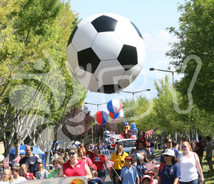 Promotional Football Shape Helium <strong>Balloon</strong> Outdoor Inflatable Soccer Helium <strong>Balloon</strong> for Decoration - Product Image 4