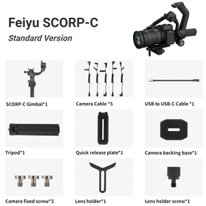 Feiyutech Feiyu Scorp Loạt SCORP-C Cầm Tay Gimbal 3-Trục Ổn Định Xử Lý Grip Cho <span class=keywords><strong>DSLR</strong></span> Máy Ảnh - Product Image 6