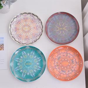 Vaisselle en céramique de style arabe de haute valeur, ensemble de couverts réutilisables bohèmes avec poignée, ensembles de vaisselle créatifs pour la maison - Product Image 5