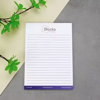 YALONG Vente en gros Papier à lettres imprimé personnalisé Bloc-notes promotionnel A5 Bloc-notes à feuilles mobiles avec tableau gris de 2mm