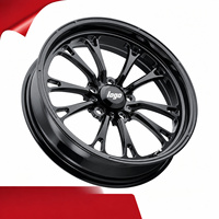 Jantes forgées RUJ WELD V-Series, jante avant 15-22 pouces 5x114.3 pour Challenger Mopar Drag Pak Racing Car Plymouth Barracuda Duster