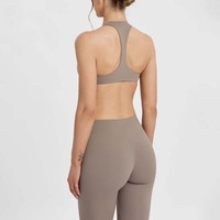 Offre Spéciale : Ensemble de Yoga Femme – Crop Top Sans Manches, Soutien-Gorge de Sport Halter et Leggings Extensibles pour l'Entraînement, la Course et les Tenues Décontractées