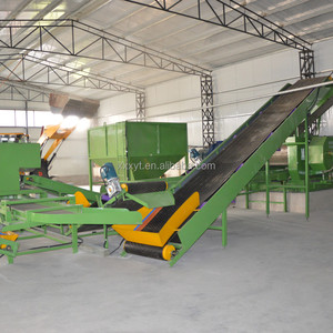 Chất thải lốp tái chế cao su bột máy với lốp cao su hạt bụi mài thiết bị và lốp sợi tách hệ thống - Product Image 4