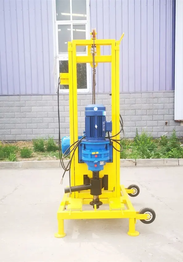 CSDRILL 100m Deep Portable Electric Hydraulic Water Well Drilling Rig Borehole Drilling Machine