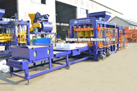 Darifeng Machine de fabrication de blocs de béton mousse entièrement automatique Prix Machine à briques QT8-15 polystyrène Construction de maisons
