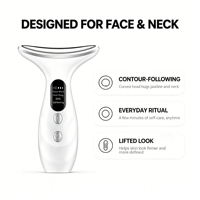 Masseur facial raffermissant doux pour le visage et le cou, appareil de massage électrique pour hommes et femmes, usage domestique
