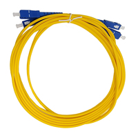 Cordon de raccordement en fibre optique monomode YUANYI SC/UPC pour applications FTTH, câble de fibre optique pour SC LC ST