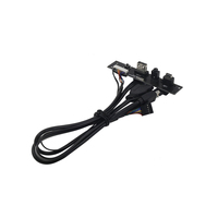Chasis Cable de Panel frontal USB 3,0 Cable de extensión USB 3,1 Interruptor de alimentación Placa PCB Cable de conexión de placa base