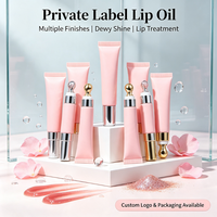 Baume à lèvres hydratant et repulpant au peptide, avec applicateur métallique de qualité supérieure, personnalisable avec votre logo, marque privée