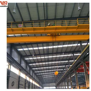 Populer Disesuaikan Spesifikasi Bridge Crane 1 2 3 5 10 Ton Single Girder Overhead Crane Harga