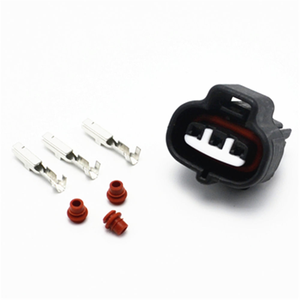 3-pin ổ cắm không thấm nước Cáp khai thác nhà ở Xe cắm 6240-5173 90980-11145 xe kết nối thiết bị đầu cuối Đồng - Product Image 3