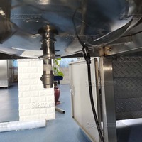 Machine d'émulsification sous vide à levage hydraulique 200L avec un seul réservoir d'huile