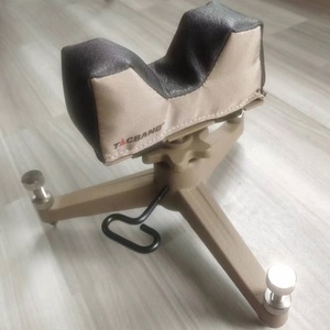Support de trépied de <span class=keywords><strong>chasse</strong></span> compact et portable en acier/fer avec sac de coussin rempli de sable - Product Image 4