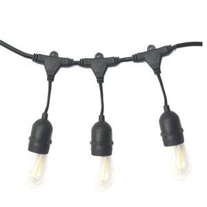 <b>Led</b> <b>Light</b> Strings E27 10Lamp 10M Outdoor Waterproof For Camping Wedding Decoration 220V Glass Bulb Ceiling <b>Lights</b> - Product Image 5