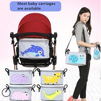 Sac universel pour poussette de bébé, sac de rangement de voyage pour organisateur de biberons