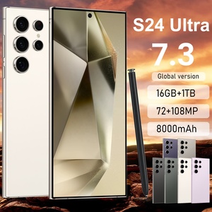 Oferta: Teléfono Inteligente <span class=keywords><strong>5G</strong></span> Android 13 de 7.3 Pulgadas, 16GB+1TB, S24 Ultra, Cámara HD de <span class=keywords><strong>72</strong></span>+108MP, Funciones de Juego, Nuevo - Product Image 2