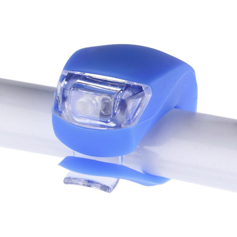 Передние и задние яркие велосипедные фонари, передние и задние Водонепроницаемые силиконовые велосипедные фонари для горного велосипеда, задний фонарь