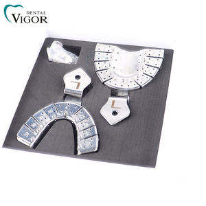 Bandeja de Impresión Dental para Implantes, Instrumentos de Acero Inoxidable de Alta Calidad, Bandeja de Impresión, 2 Piezas por Paquete - Product Image 4
