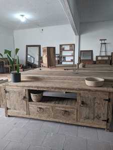 Établi <span class=keywords><strong>en</strong></span> <span class=keywords><strong>bois</strong></span> brun chaud moderne avec 2 portes <span class=keywords><strong>de</strong></span> rangement Chevalet Sawhorse Garage Salle à manger/Salon Table <span class=keywords><strong>de</strong></span> charpentier Tiroir <span class=keywords><strong>de</strong></span> couloir pour la maison - Product Image 6