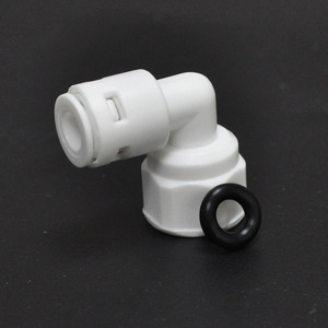 Adaptador para Purificador de Agua, Conexión Rápida en Codo de 22 mm con Curva Interna para Sistema de Ósmosis Inversa - Product Image 2