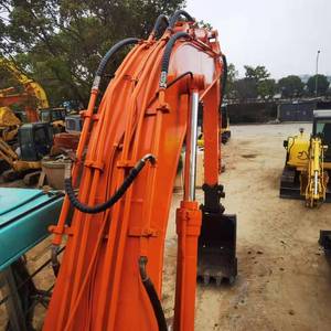 Excavadora de cadenas Hitachi ZX200 usada original de Japón, 20 toneladas, motor Isuzu, pocas horas de trabajo, excavadora hidráulica para construcción y minería. - Product Image 5