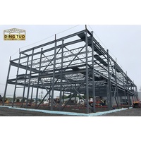 Kit préfabriqué en acier Villa Barndominium | Maison à construction rapide, architecture complète, intérieur, fenêtre, conception de porte et approvisionnement en matériaux