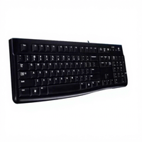 Clavier PC USB Claviers de bureau filaires Souris d'ordinateur Bureau Ordinateur portable Noir OEM Clavier d'ordinateur Souris