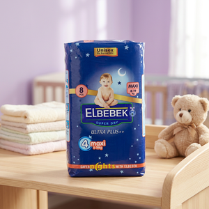 Pañales Desechables para Bebé ELBEBEK con Tela No Tejida, Núcleo Super Absorbente, Estructura Suave, Transpirable y Protección Contra Fugas - Product Image 3