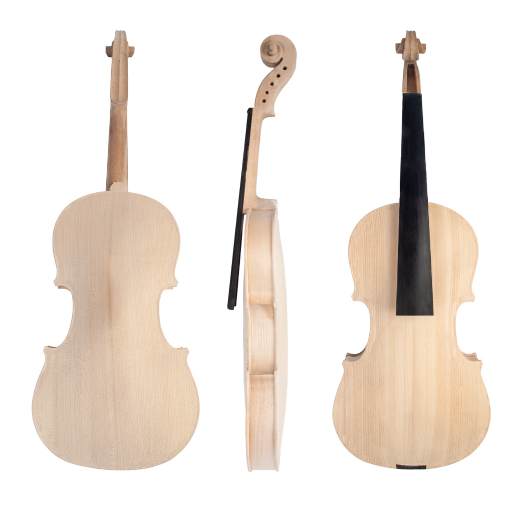 15 Costole Laterali Per Violino 4/4 In Acero Fiammato, Lunghezza 400 Mm, Buona Fiamma