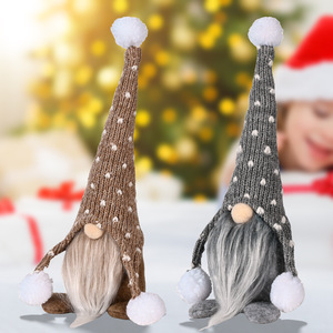 Gnome Décorations de Noël <span class=keywords><strong>2023</strong></span> Poupée sans visage Joyeux Noël Décorations pour la maison Ornement <span class=keywords><strong>Bonne</strong></span> <span class=keywords><strong>année</strong></span> <span class=keywords><strong>2023</strong></span> Guirlande de feston - Product Image 4