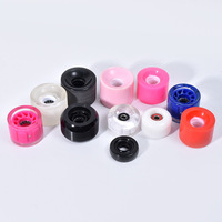 Roues de patins à roulettes avec roulements, roues de patins en ligne lumineuses 80/110mm 90A PU, roues de roller clignotantes pour le patinage