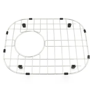 Factory Stainless Steel Rectangular Kitchen Sink Bottom Grate Sink Bottom Grid Kitchen Sink Grid Protector