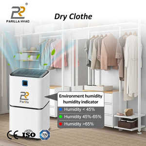 Best Seller R134 26L <span class=keywords><strong>Deshumidificador</strong></span> para electrodomésticos 220V 30L Función de descongelación automática para uso doméstico Nueva condición - Product Image 3