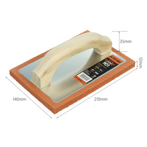 Sanfine 21x14cm bữa ăn tối tốt xi măng trát vữa xốp cao su Float gạch tay <span class=keywords><strong>trowel</strong></span> công cụ gỗ xử lý ý loại trowels - Product Image 5