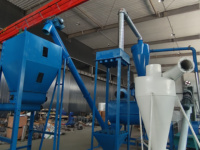 Ligne de production d'aliments pour animaux d'élevage/usine d'aliments pour bovins/machines de traitement de granulés d'aliments pour animaux