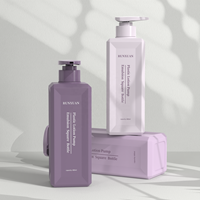 Échantillon Gratuit, Flacon Pompe en Plastique HDPE pour Lotion 680 ml, Bouteilles Vides de Shampoing et Après-Shampoing 500 ml, Bouteille Cosmétique de Gel Douche Corporel