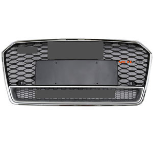 <span class=keywords><strong>A7</strong></span> ABS 자동차 센터 블랙 그릴 아우디 <span class=keywords><strong>A7</strong></span> 업그레이드 RS7 벌집 그릴 2016 2018 - Product Image 1