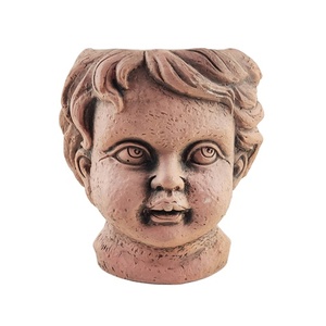 OEM personalizzabile cina esterno vaso di fiori con testa di Buddha faccia <span class=keywords><strong>belle</strong></span> fioriere - Product Image 4